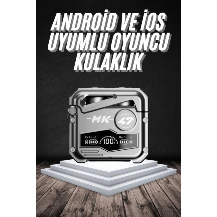 Bluetooth Kulaklık Dokunmatik Kontrol Tws Kablosuz Kulaklık Hi-fi Stereo