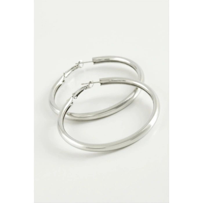 Boru Halka Küpe 4,5 cm