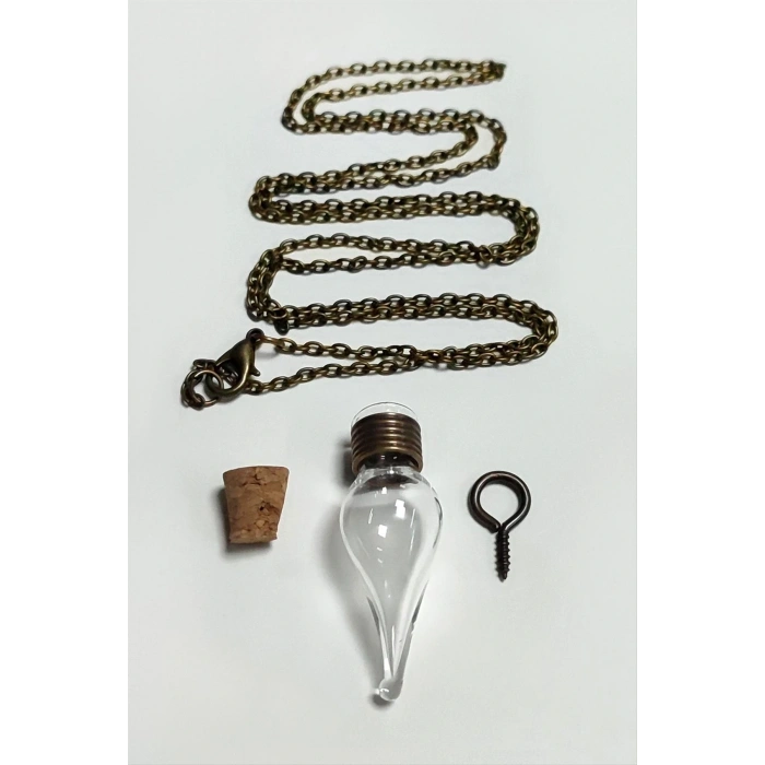 Boş Fanus Canlı Kolye