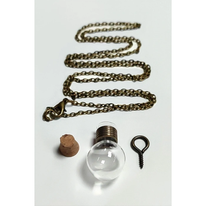 Boş Fanus Canlı Kolye