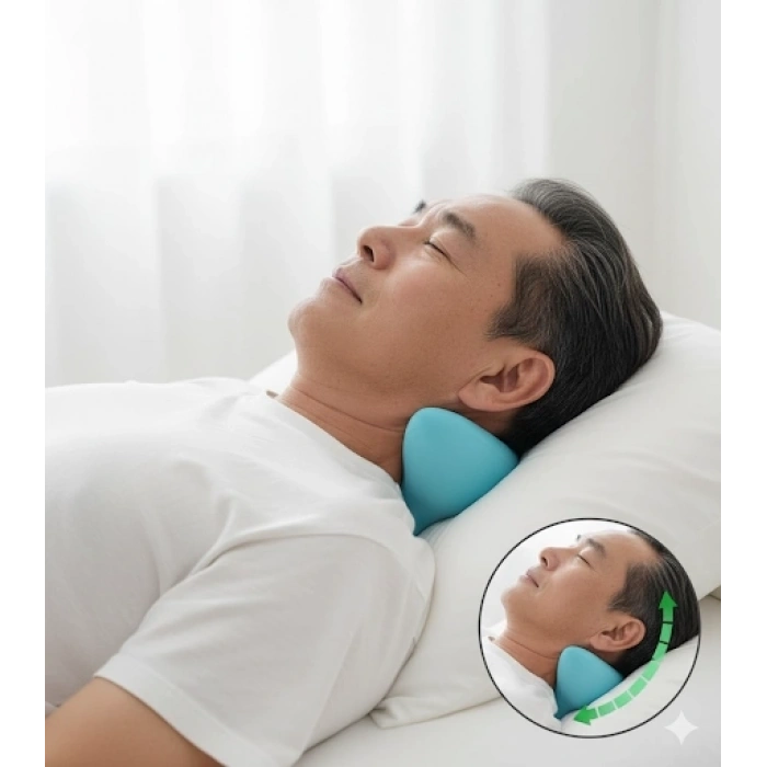 Boyun Hörgücü Ve Kamburluk Önleyen Ortopedik Yastık | Dik Duruş, Sağlıklı Omurga Ve Rahat Uyku Desteği