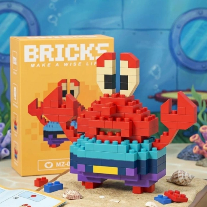 Bricks Bay Yengeç Mini Lego Figürü