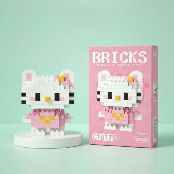 Bricks Hello Kitty Mini Lego Figürü