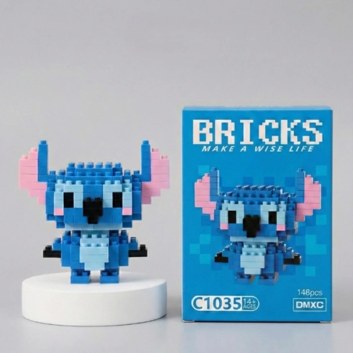 Bricks Stitch Mini Lego Figürü