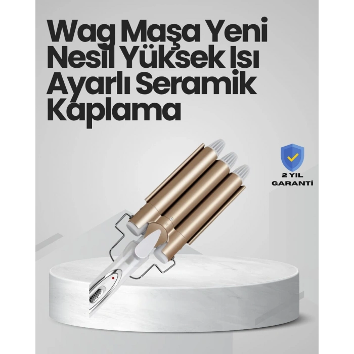 Bukle Saç Maşası – Kolay Kullanım Sağlıklı Bukleler Yüksek Isılı