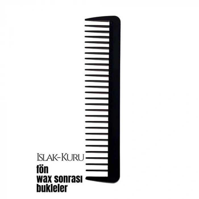 Bukleli Saç Fön Wax Sonrası Tarak Karbon Nano Absolute Professional 720623