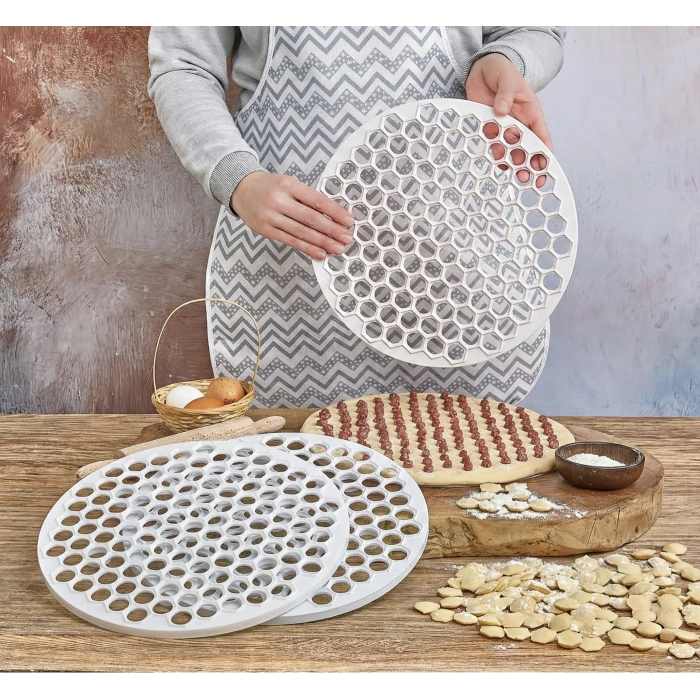 BÜYÜK - 32CM MANTI KALIBI PLASTİK (4887)