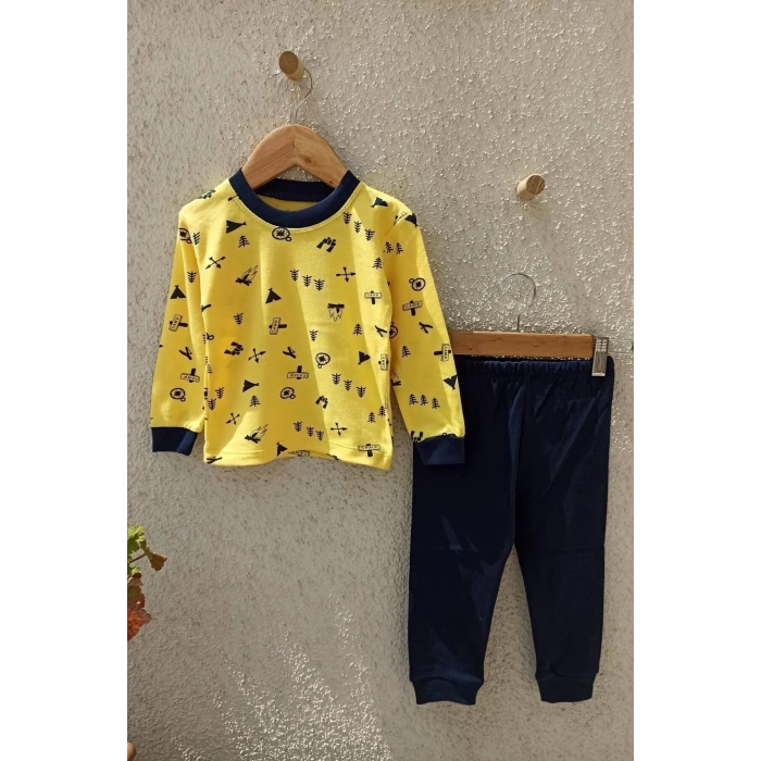 Camp Desenli Pijama Takımı