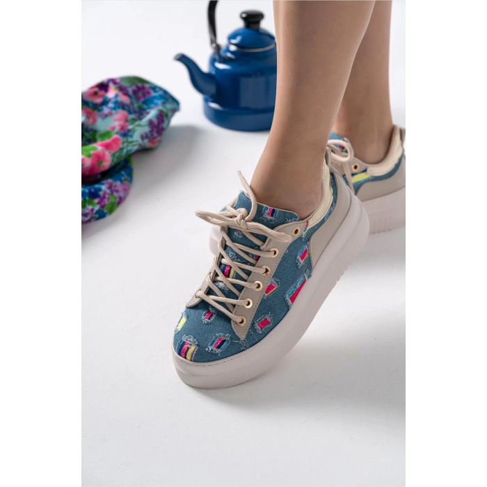 Candida Kot Spor Ayakkabı