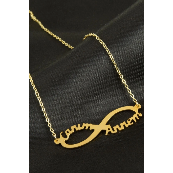 Canım Annem Plaka Sonsuz Kolye