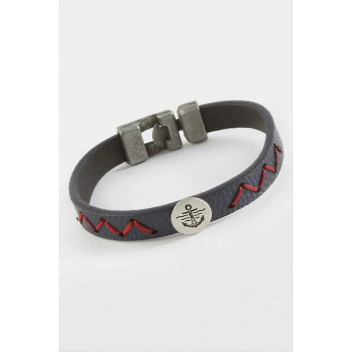 Çapa Kaliteli Suni Deri Bileklik