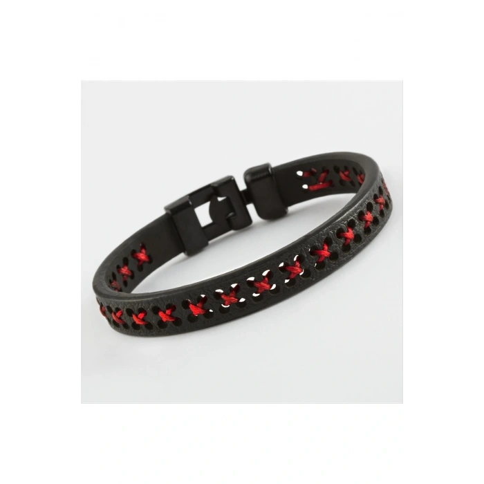 Çarpı Kaliteli Suni Deri Bileklik