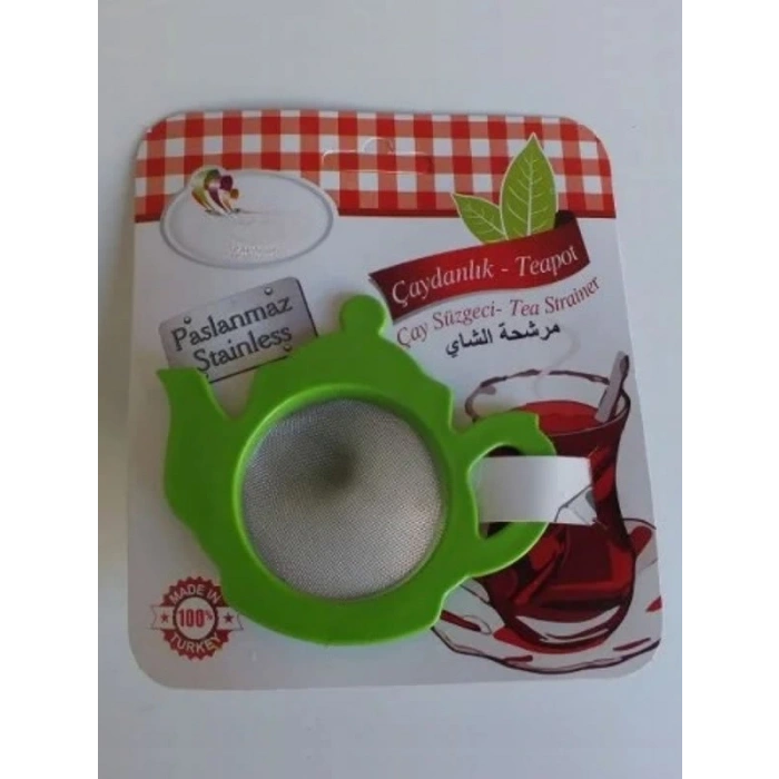 Çay Süzgeci Demlik Şeklinde