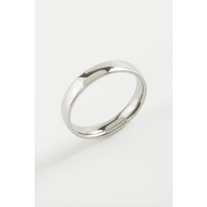 Çelik Alyans Yüzük 4 mm