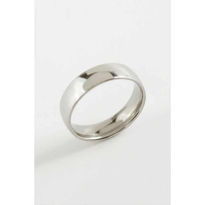 Çelik Alyans Yüzük 6 mm