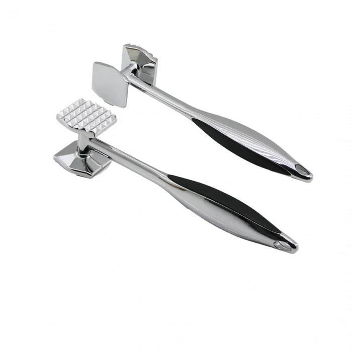 ÇELİK  ÇOK AMAÇLI  TOKMAK MODELİ   METAL  DÖVECEK  6GEN ÇİFT TARAFLI= DÜZ - PİRAMİT (4887)