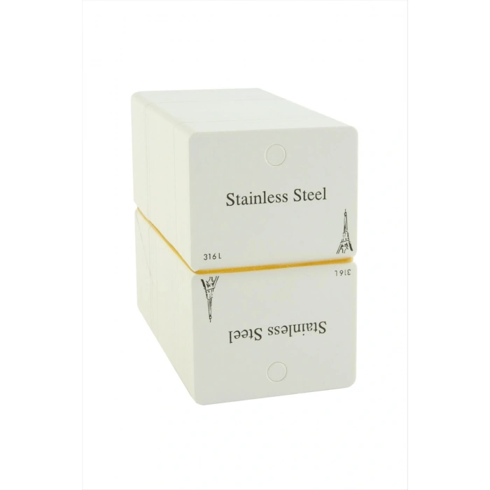 Çelik Dikdörtgen Bileklik Kartı 200 Adet