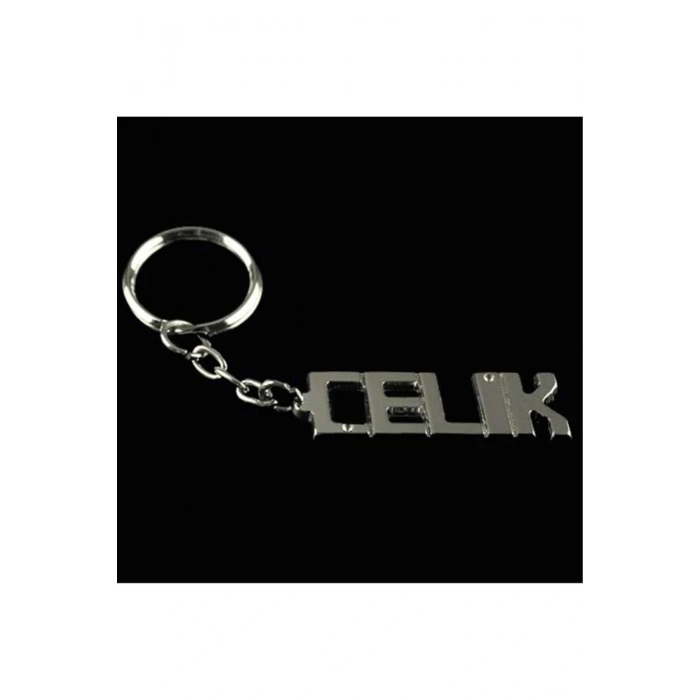 Çelik İsimli Anahtarlık