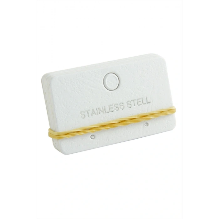 Çelik Yazılı Küpe Kartı 100 Adet