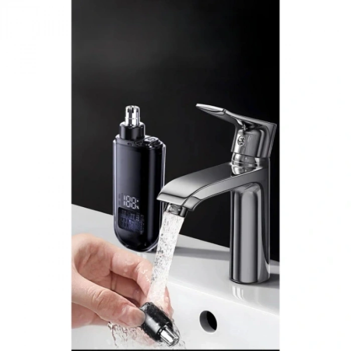 Cep Çakmak Model Usb Şarjlı Burun Kulak Yanak Kıl Tüy Temizleme Makinesi