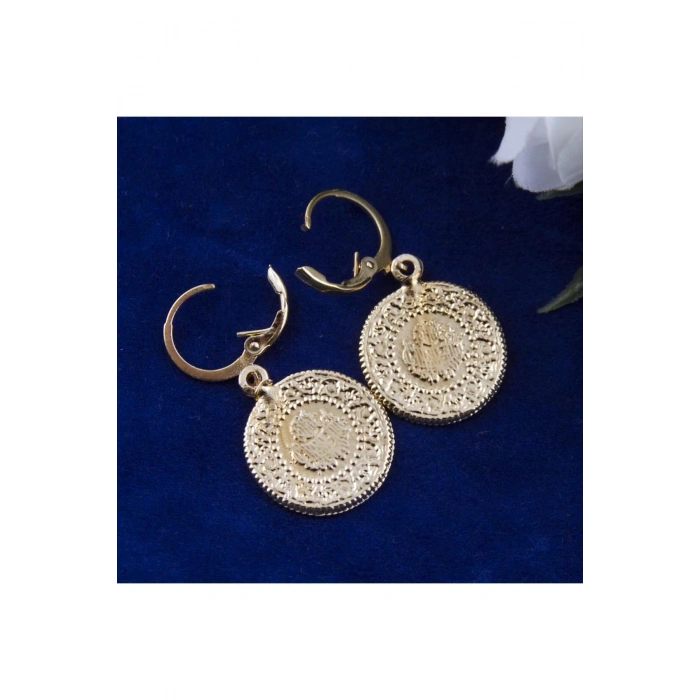 Çeyrek Altın Kaplama Küpe