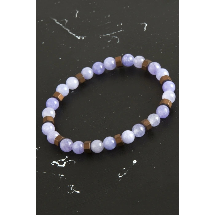 Ceyt & Hematit Doğaltaş Bileklik