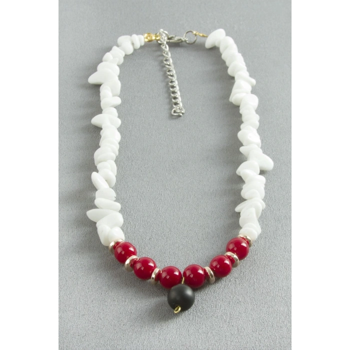 Ceyt Sedef Kırık Doğaltaş Kolye