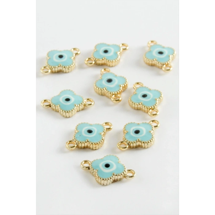 Çiçek Çift Kulplu Mineli Bileklik ve Kolye Ucu Aparatı 1 Adet