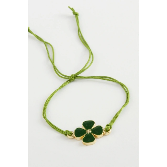 Çiçek İp Bileklik