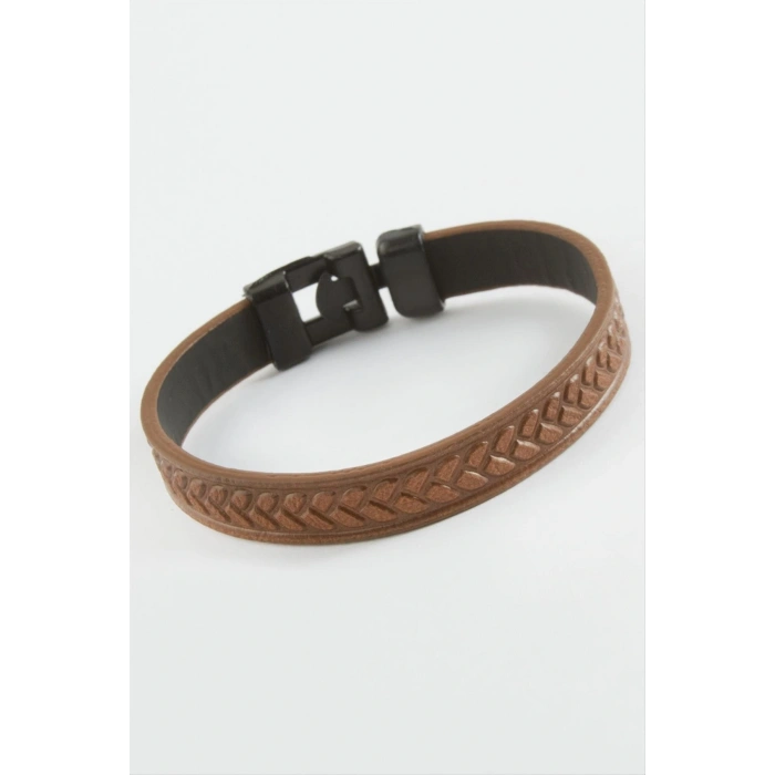 Çiçek Kaliteli Suni Deri Bileklik