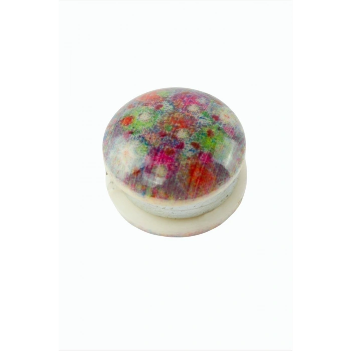 Çiçek Kupa Eşarp Mıknatısı 1 Adet