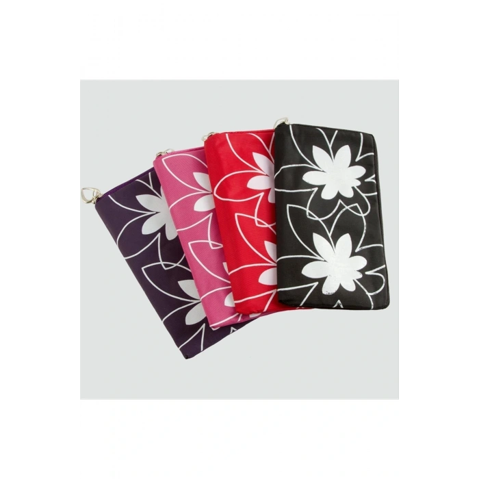 Çiçek Para Cüzdanı