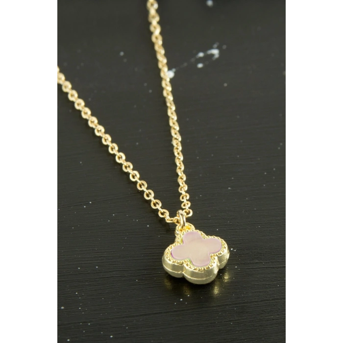 Çiçek Polyester Kolye