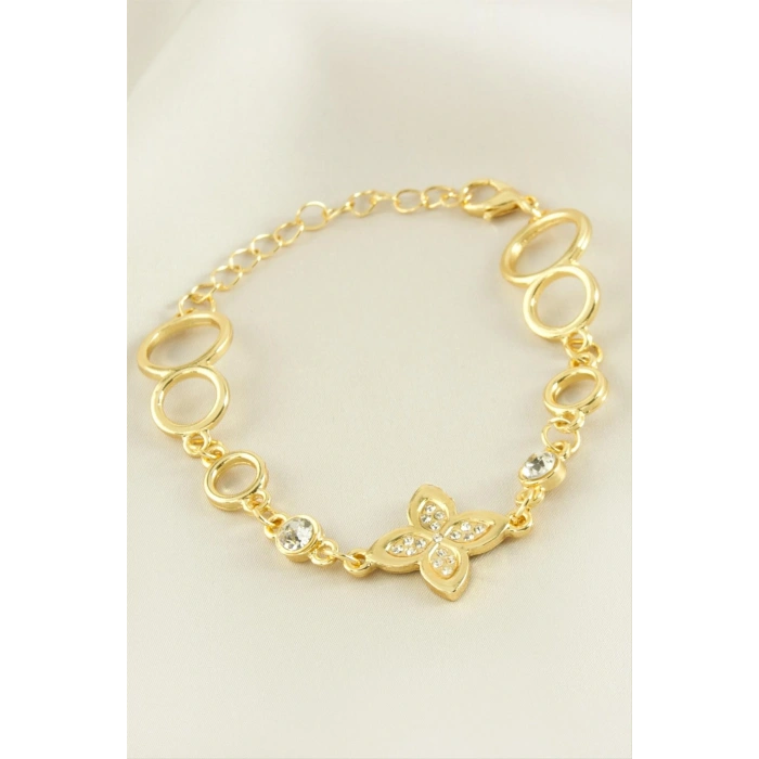 Çiçek Taşlı Bileklik
