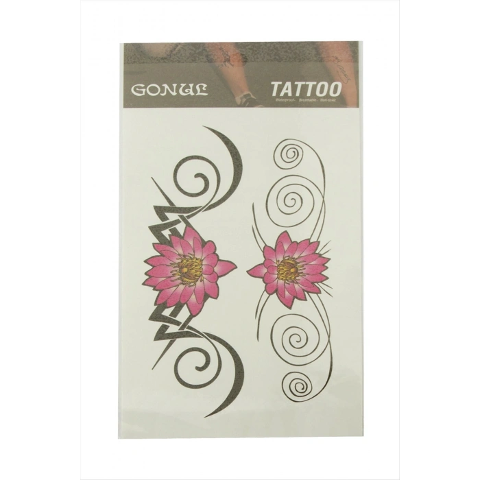 Çiçek Tattoo Dövme Sticker