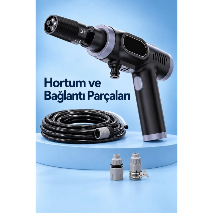 Çift Çalışma Modlu Araç Yıkama Makinesi Şarj Edilebilir