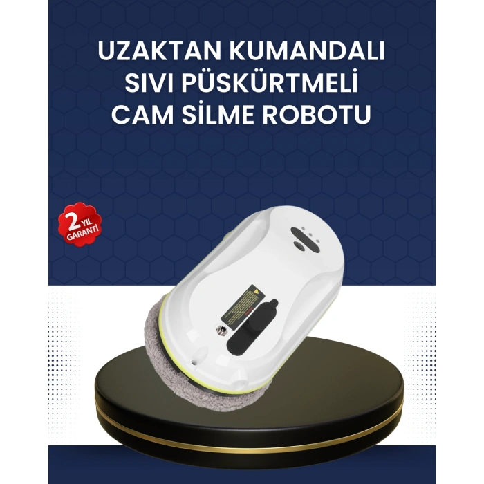 Çift Diskli Güvenli Otomatik Cam Silme Robotu