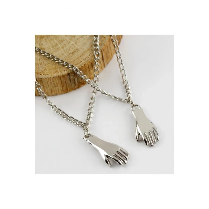 Çift El Figürlü Kolye