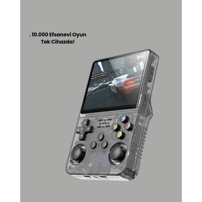 Çift Joystickli Retro Oyun Konsolu 2500mAh Bataryalı