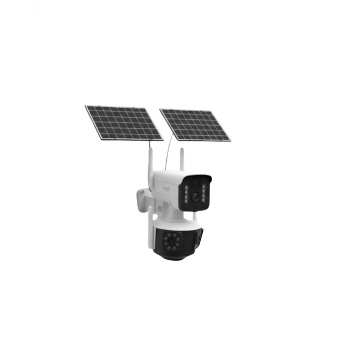 Çift Solar Panelli 4g Kablosuz Ip Güvenlik Kamerası 9mp Ve Hareket Takipli