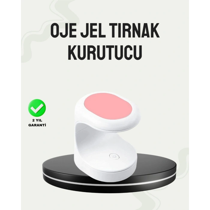 Cilt Dostu Işık Teknolojili Kurutucu – Güvenli Ve Konforlu Kullanım