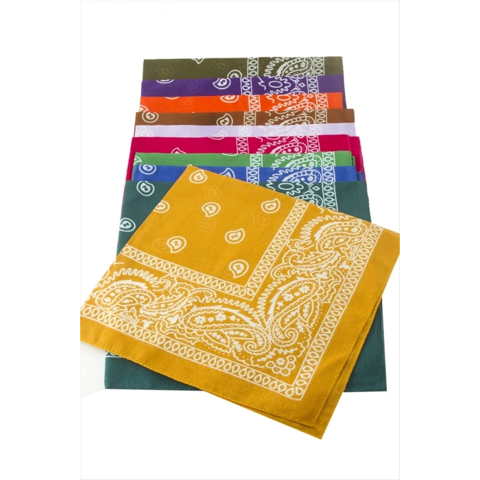 Çini Desenli Bandana 50*50