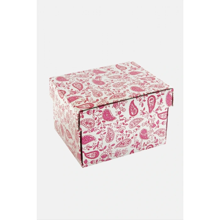 Çini Desenli Kapaklı Saat Kutusu