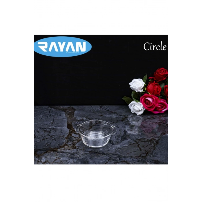 Circle Tekli Yuvarlak Cam Kahvaltılık -81474