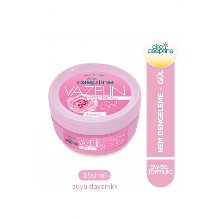 Cire Aseptine Vazelin Gül 150 ml