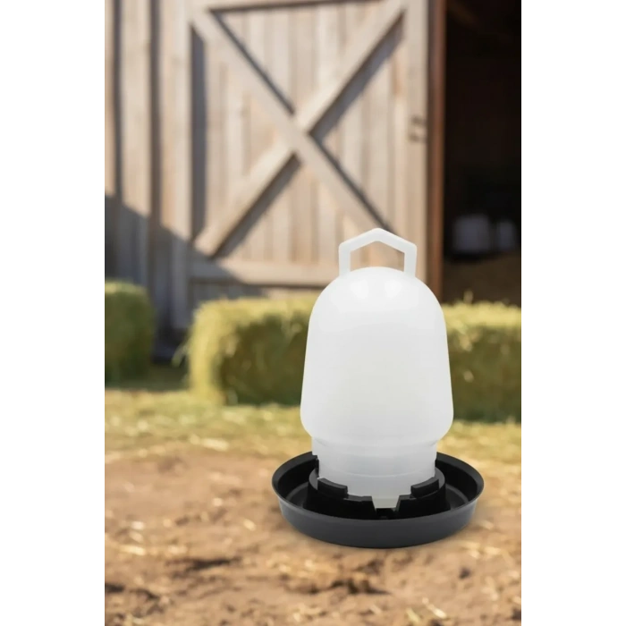 Civciv Suluk 0,75 Ml Kaliteli Plastik + Tabak Yemlik