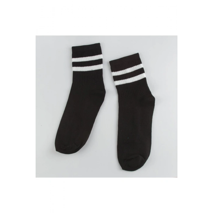 Çizgili Kolej Çorap