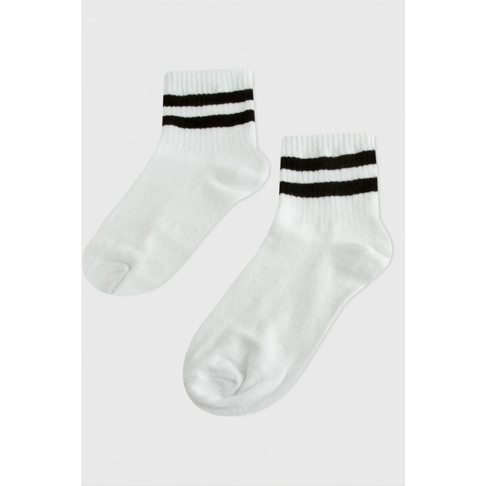 Çizgili Kolej Çorap 8*28