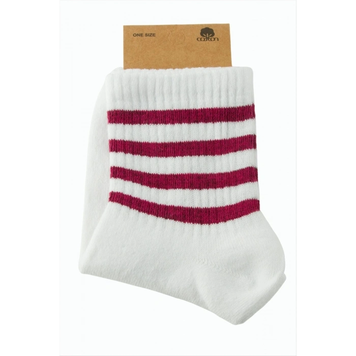 Çizgili Kolej Çorap 8*28