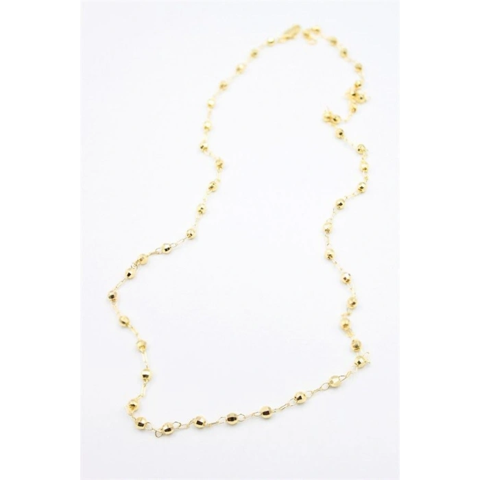 CM Zincir Kolye - 55 cm - Altın